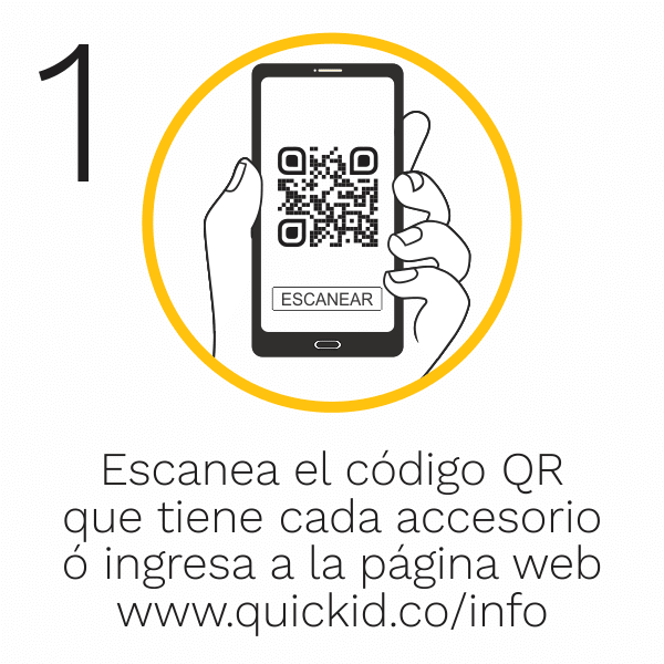 Manillas de identificación con QR