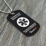 Placa de identificación en aluminio