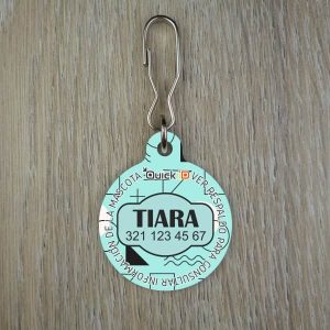 Placa para mascota