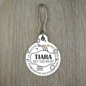 Placa para mascota