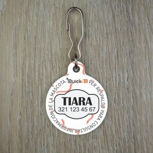 Placa para mascota