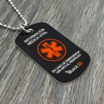 Placa de identificación en aluminio