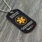 Placa de identificación en aluminio
